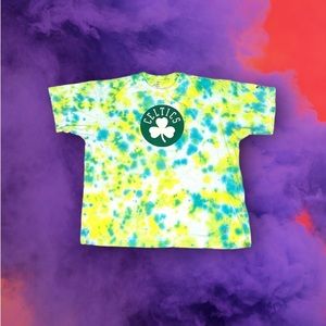 Men’s XXL Adidas Celtics NBA T-Shirt Tie Dye